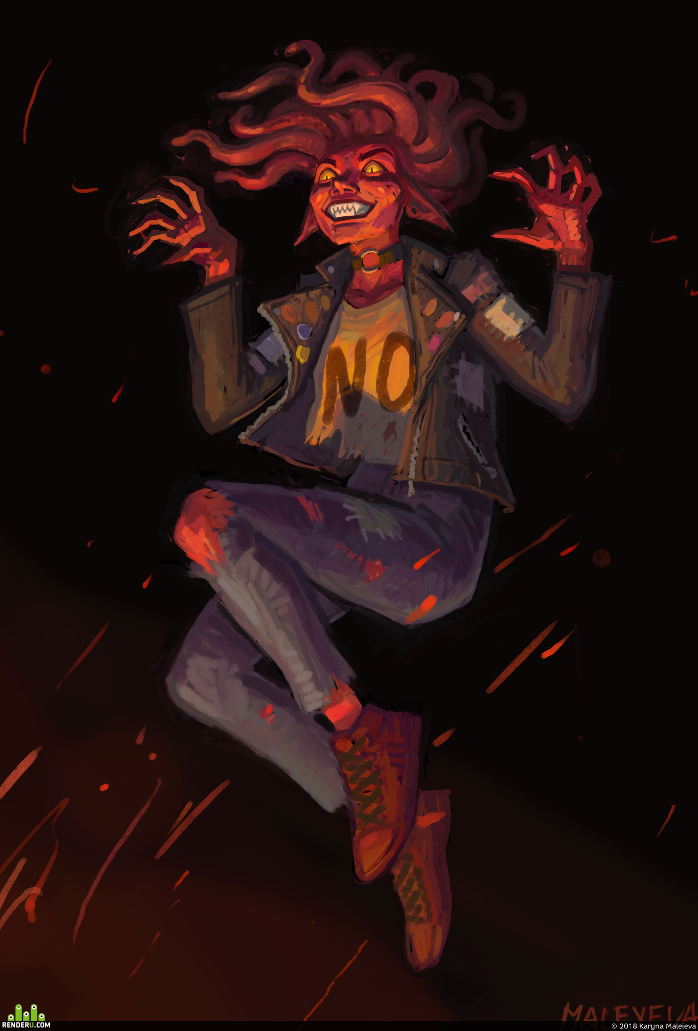 Maleyevaaa. Self-portrait