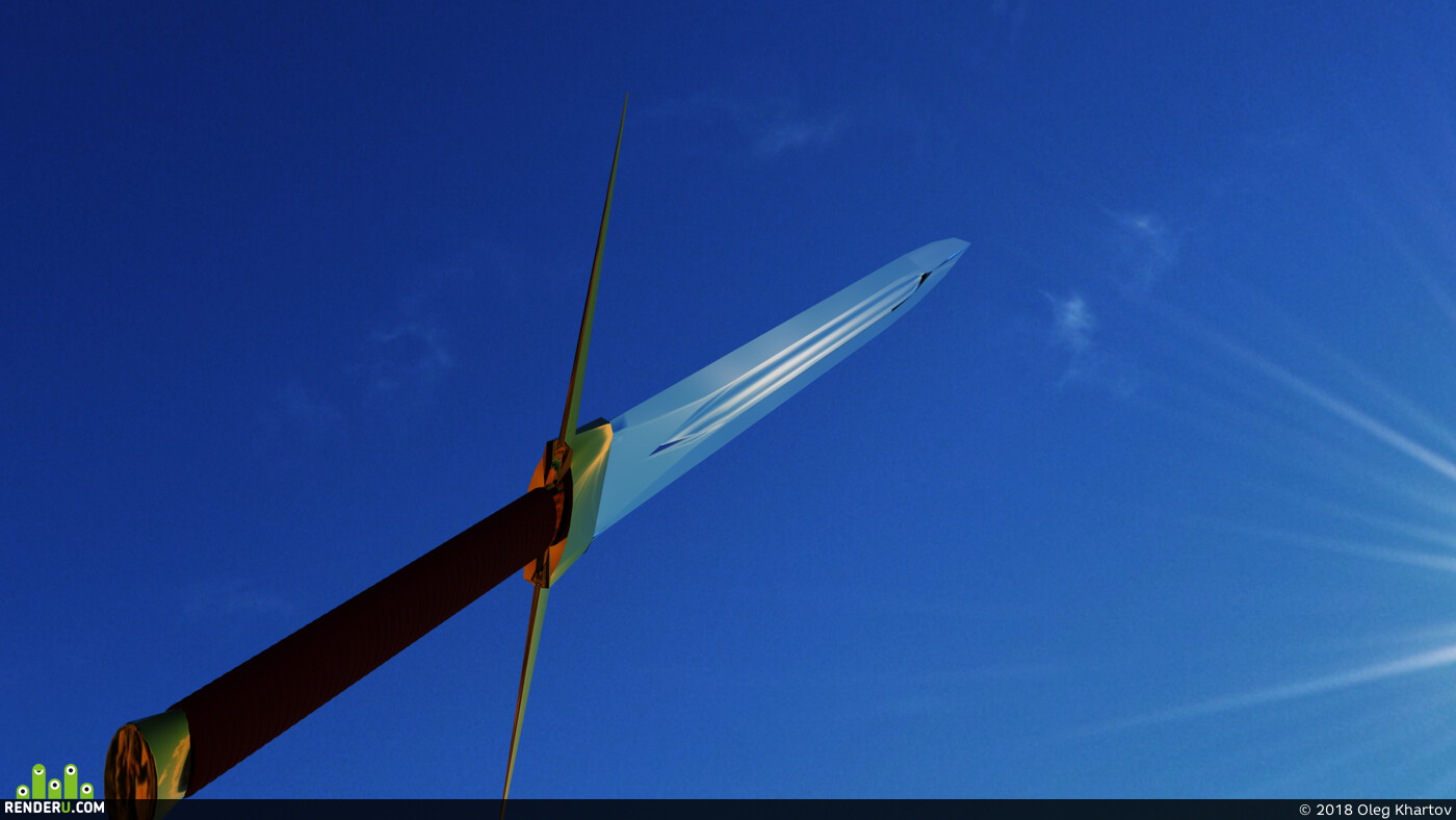Oleg Khartov. sword