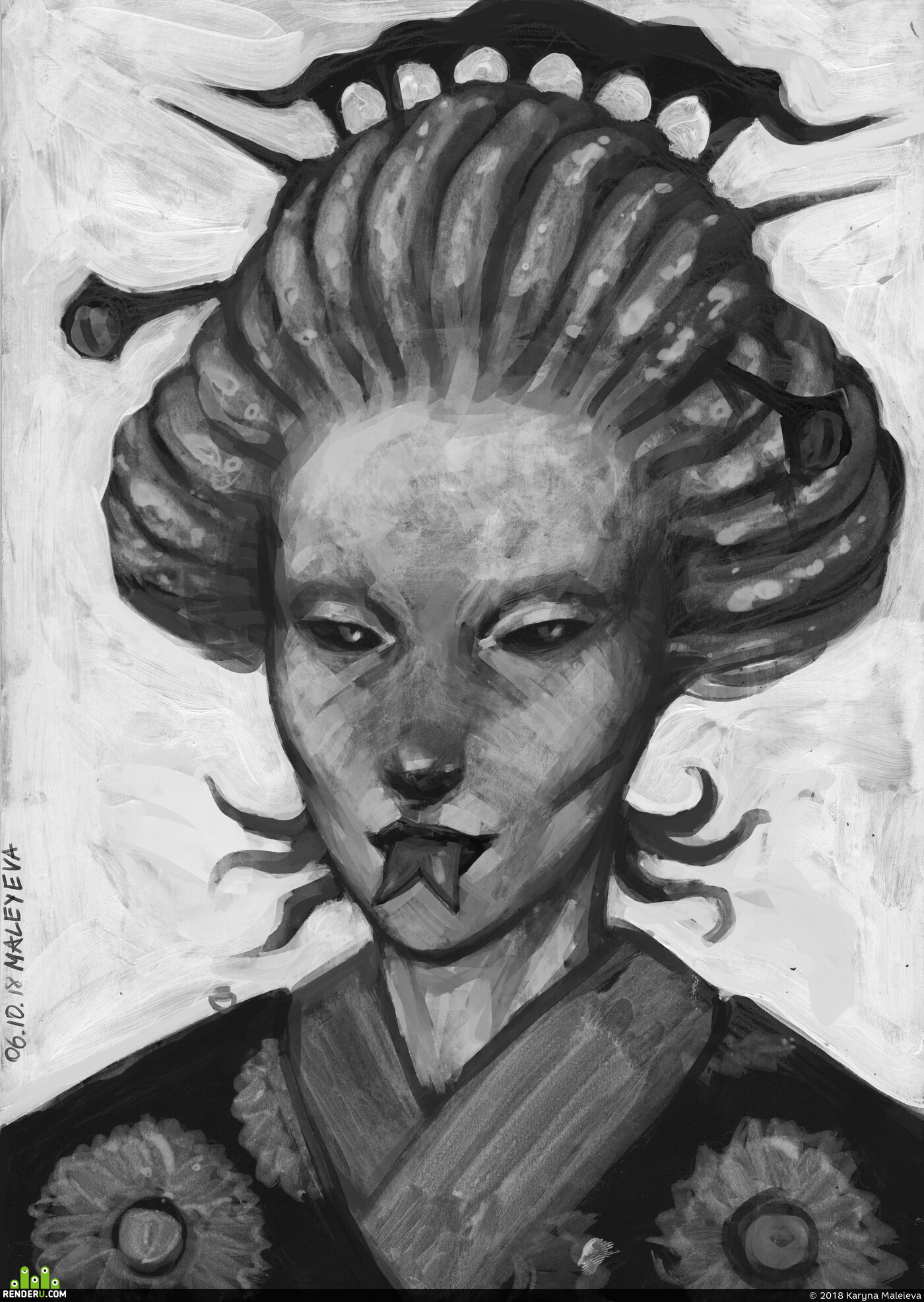 Maleyevaaa. Tentacle lady