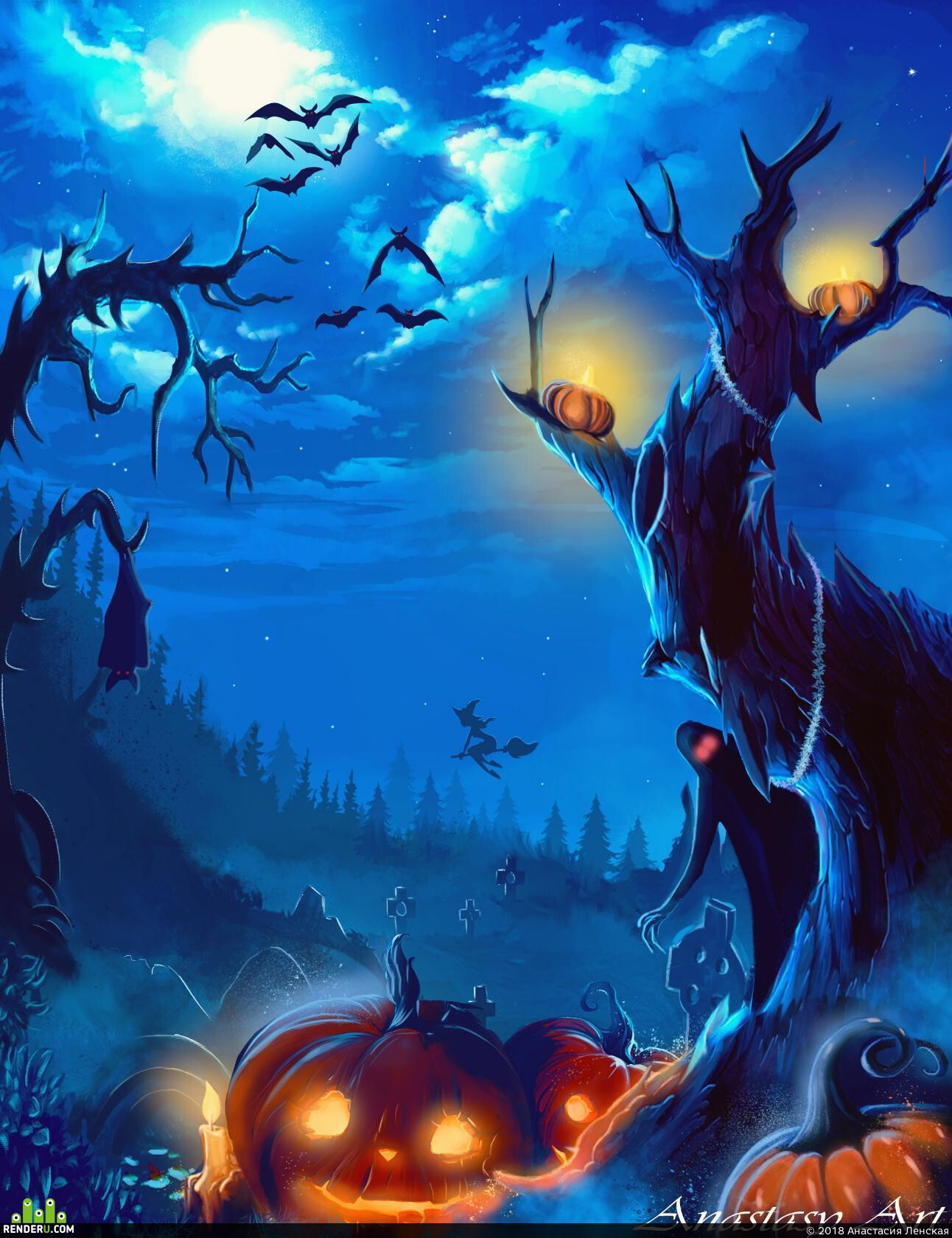 Анастасия Ленская. helloween
