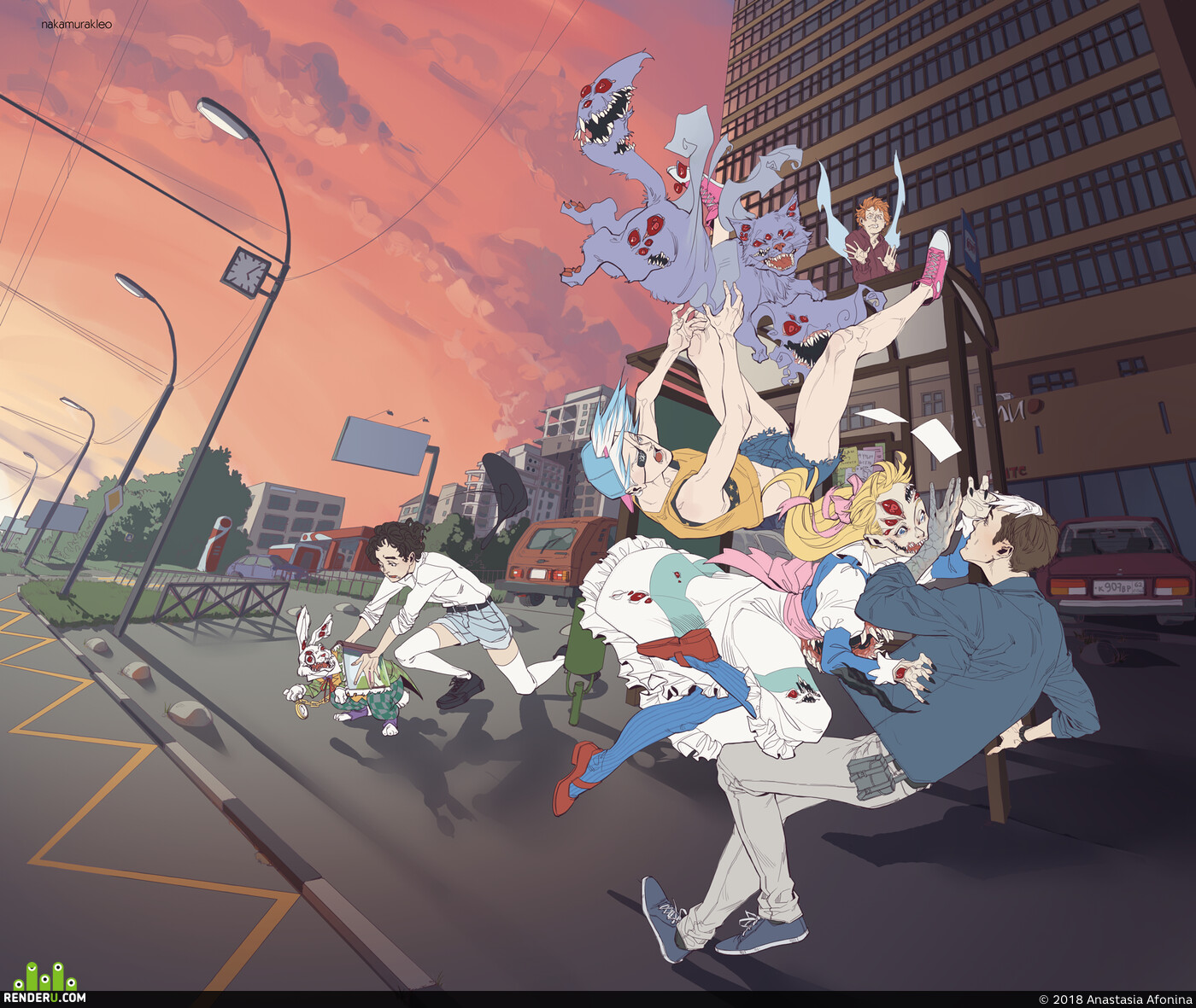 alice in wonderland, Exlibrium