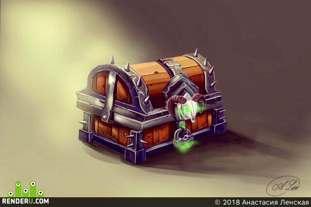 Анастасия Ленская. the chest