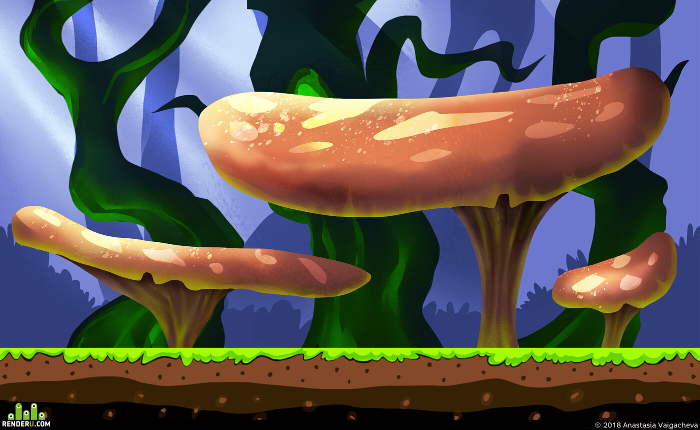 Anastasia Vaigacheva. background design