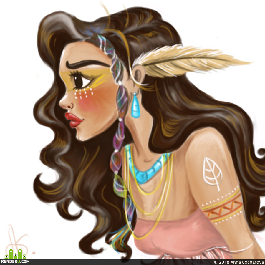 Anna Bocharova. Moana