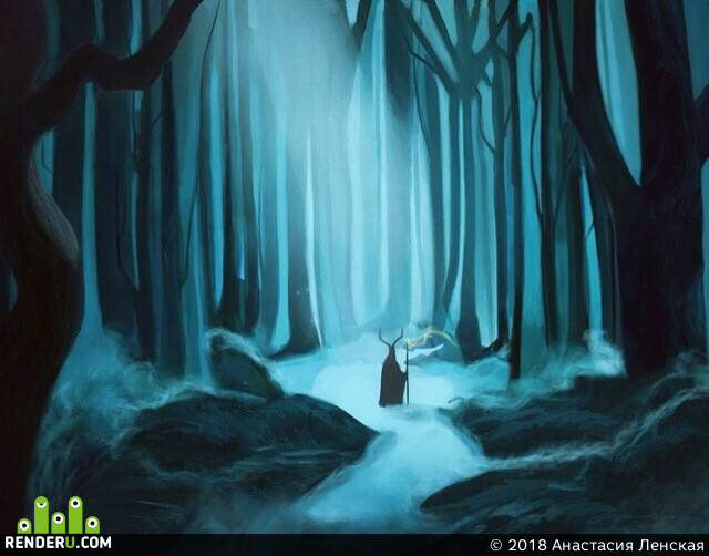 Анастасия Ленская. forest