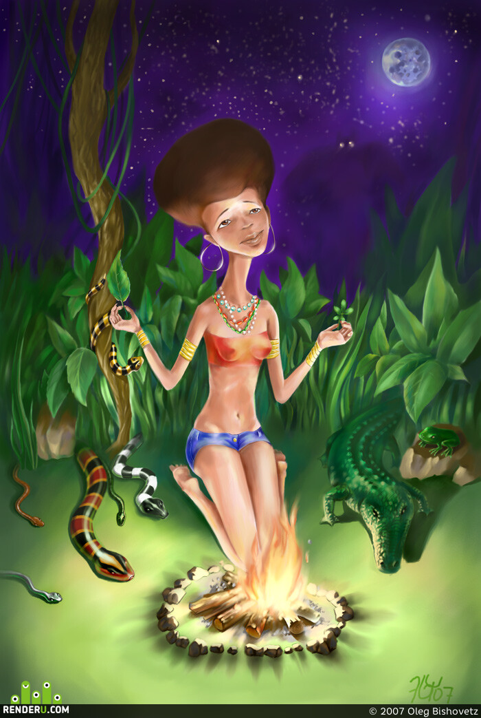 Oleg Bishovetz. Artwork of contest