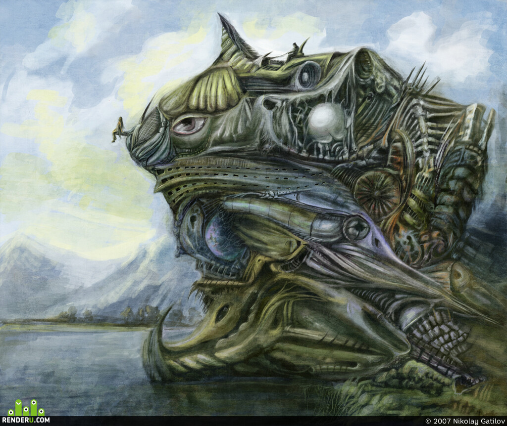 Nikolay Gatilov. Artwork of contest