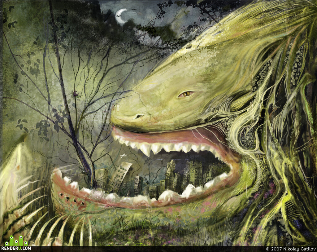 Nikolay Gatilov. Artwork of contest