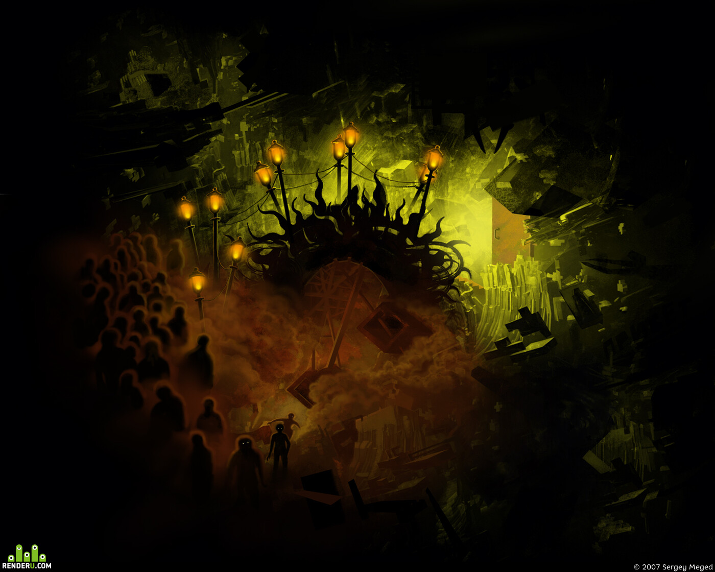 Sergey Meged. Artwork of contest
