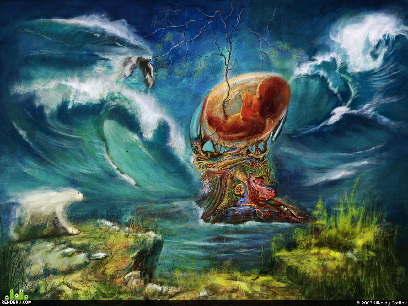 Nikolay Gatilov. Artwork of contest