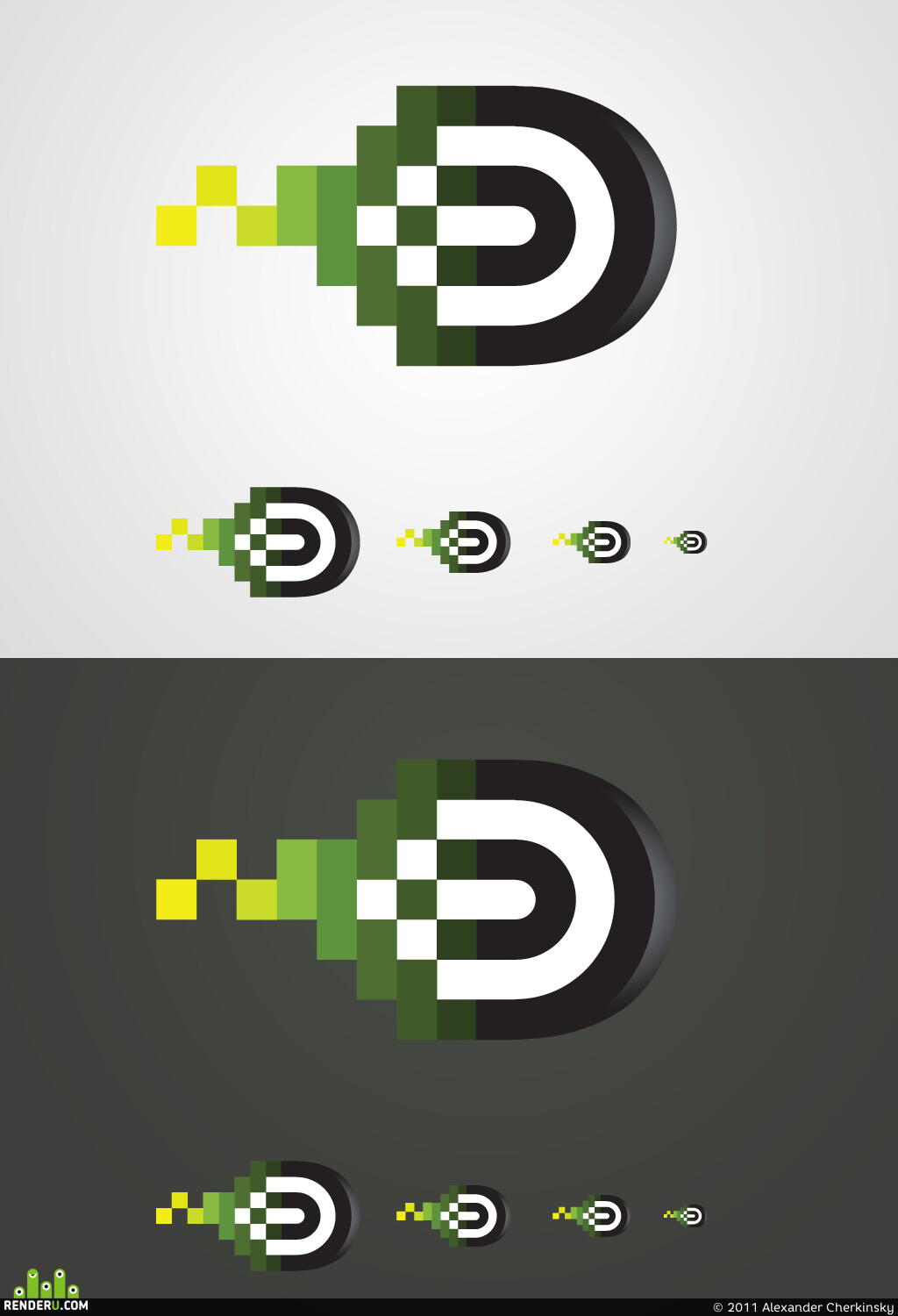 Fake. Artwork of contest