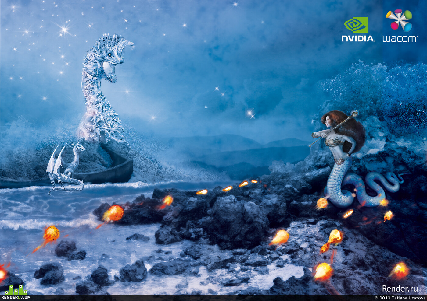 Tatiana Urazova. Artwork of contest