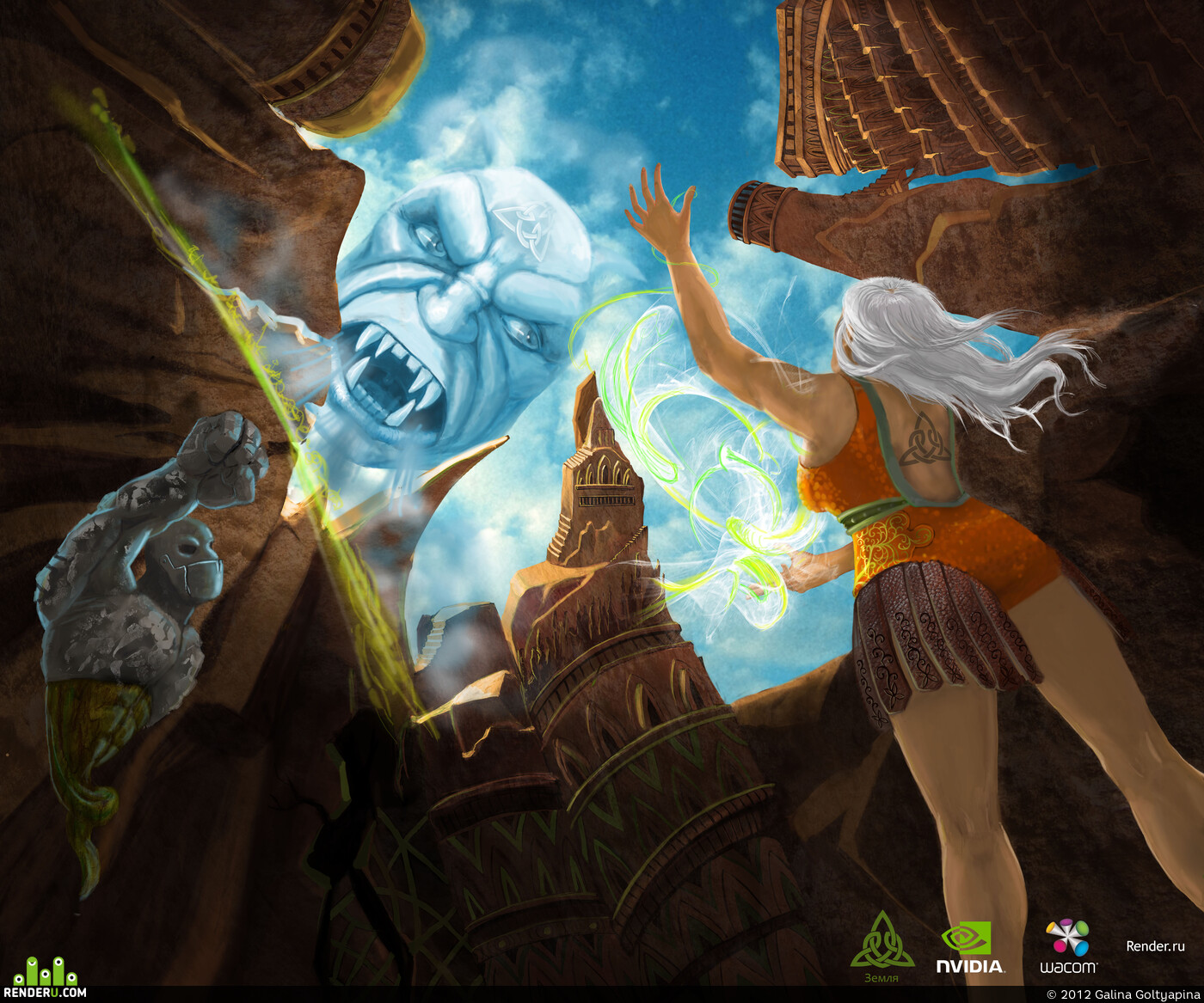 Galina Goltyapina (Madira). Artwork of contest