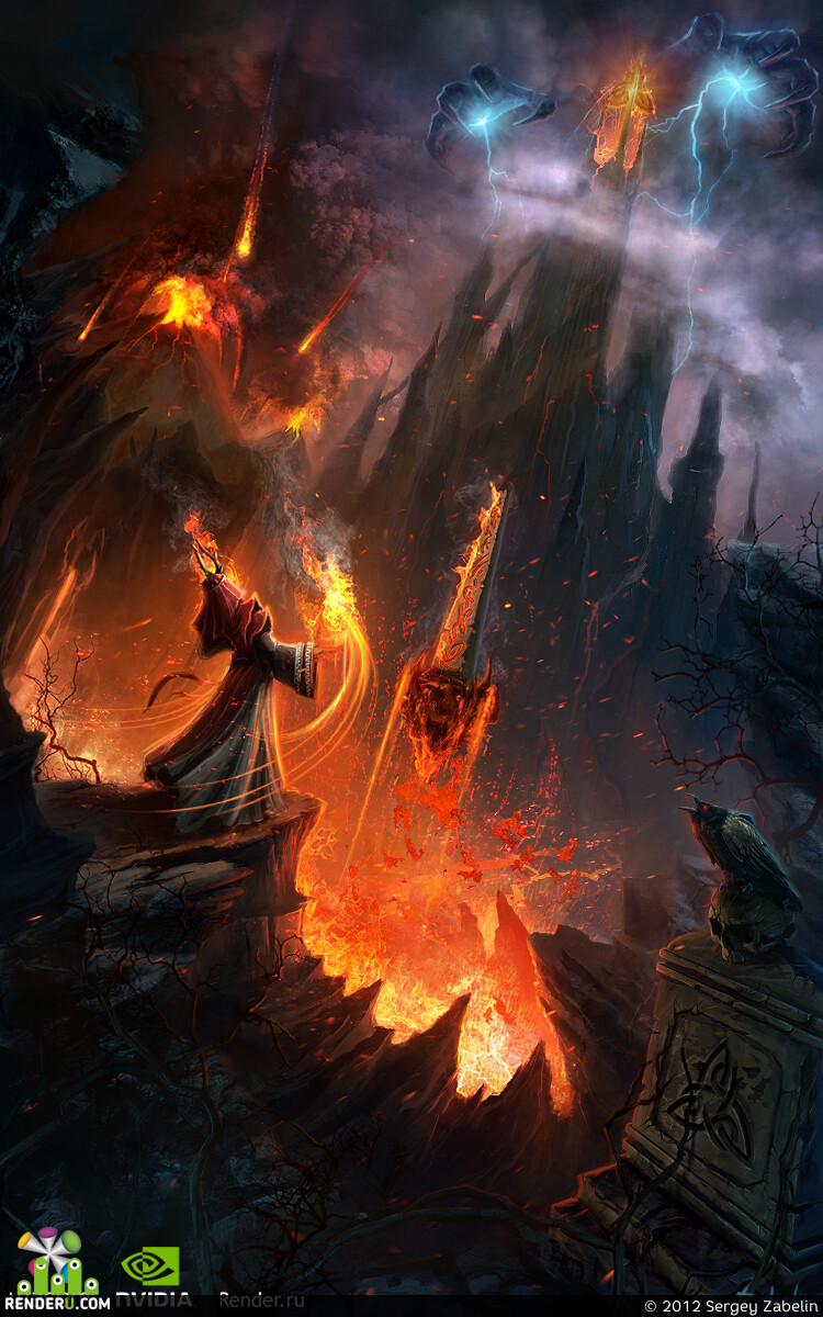 Sergey Zabelin. Artwork of contest