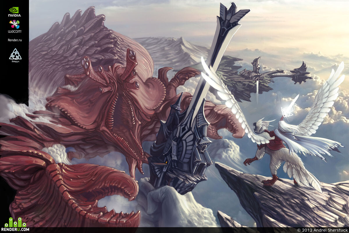 kubikiri. Artwork of contest