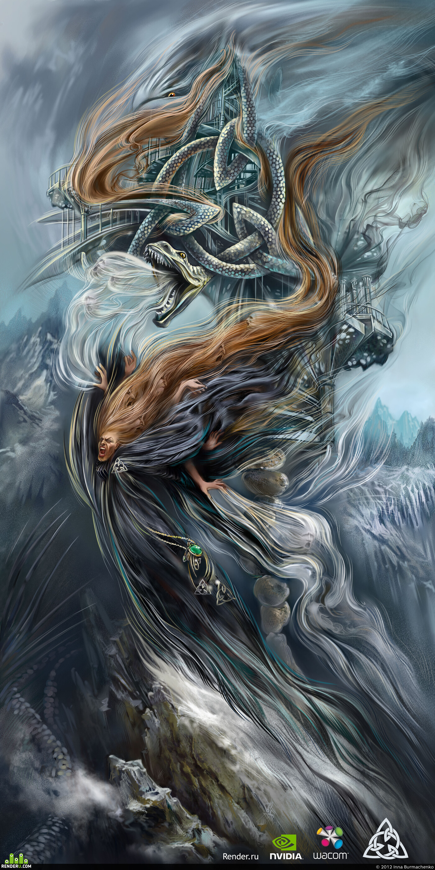 Inna Burmachenko. Artwork of contest