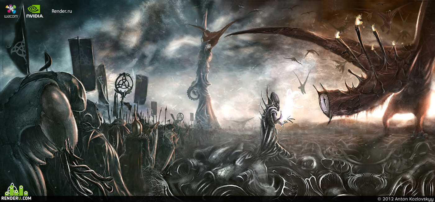 Zeratul. Artwork of contest