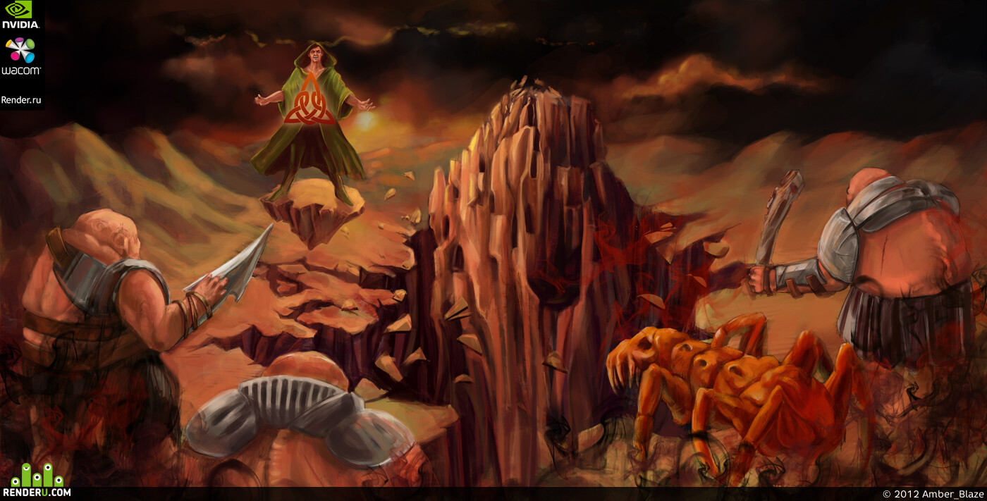 Amber_Blaze. Artwork of contest