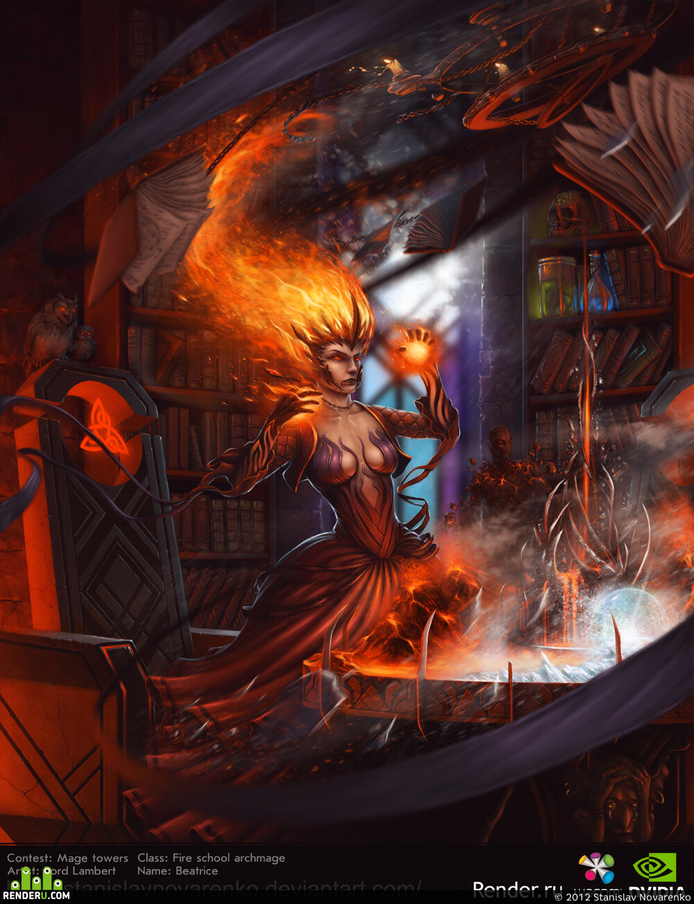 Stanislav Novarenko. Artwork of contest
