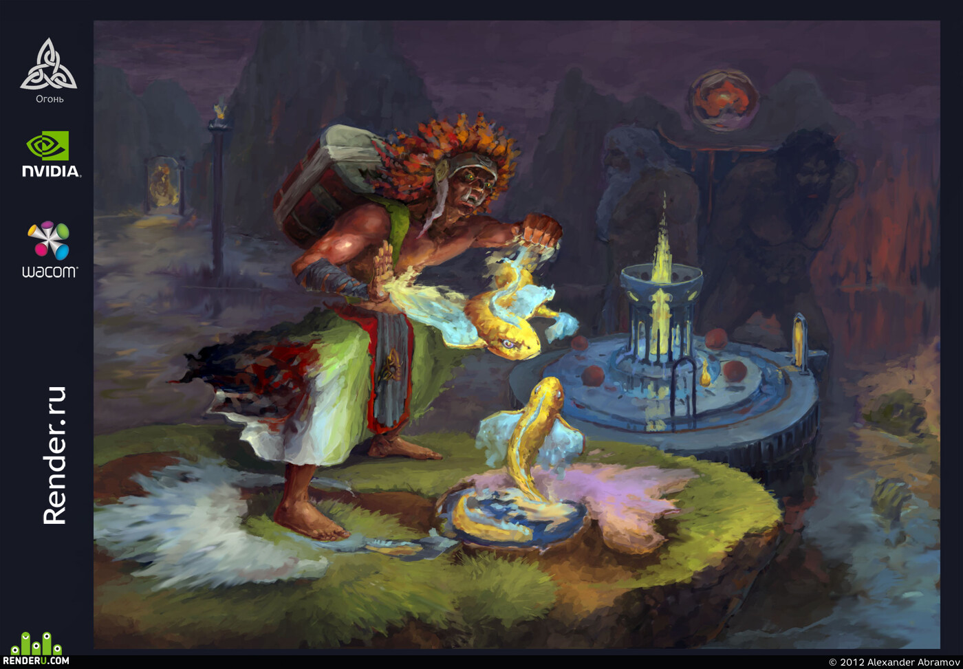 Alexander Abramov. Artwork of contest