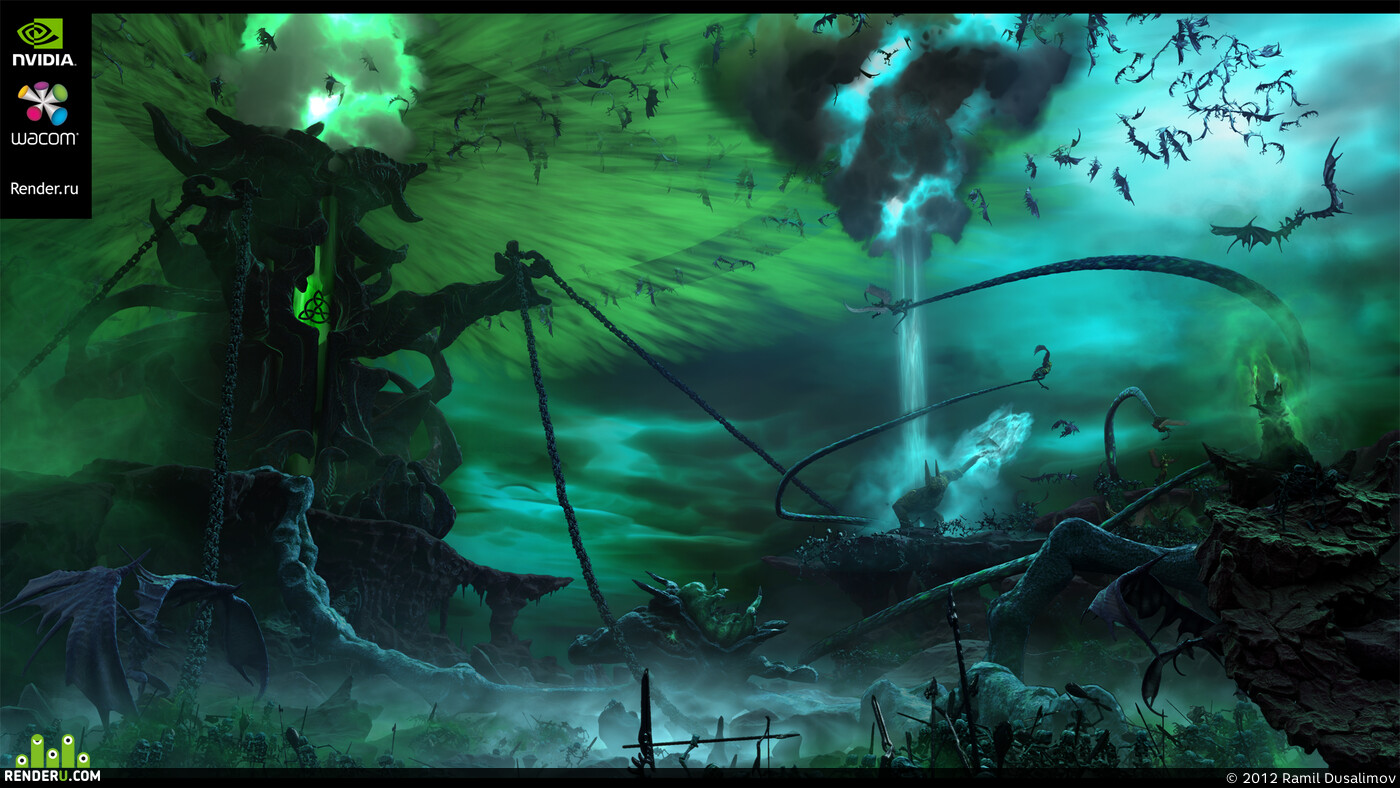 Ramil Dusalimov. Artwork of contest