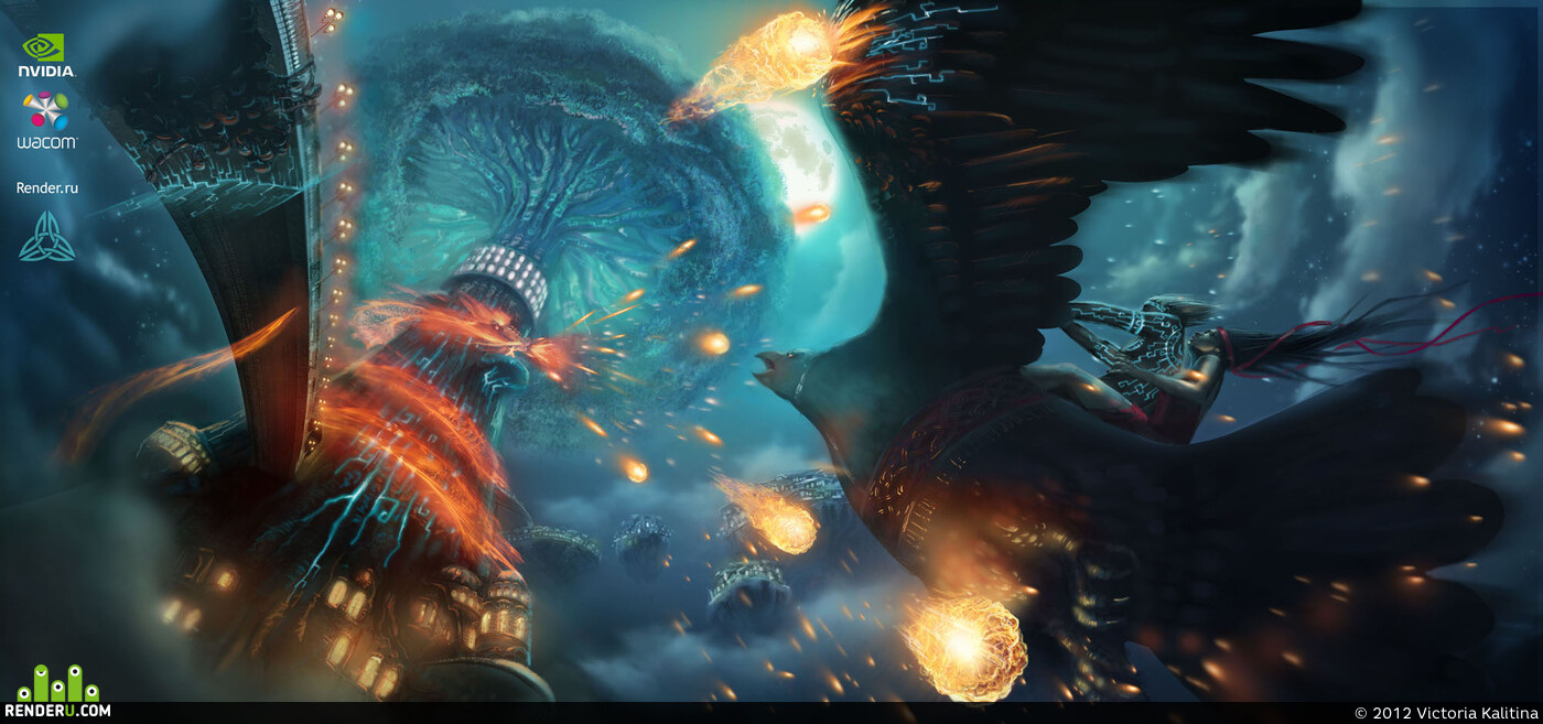 Victoria Kalitina. Artwork of contest