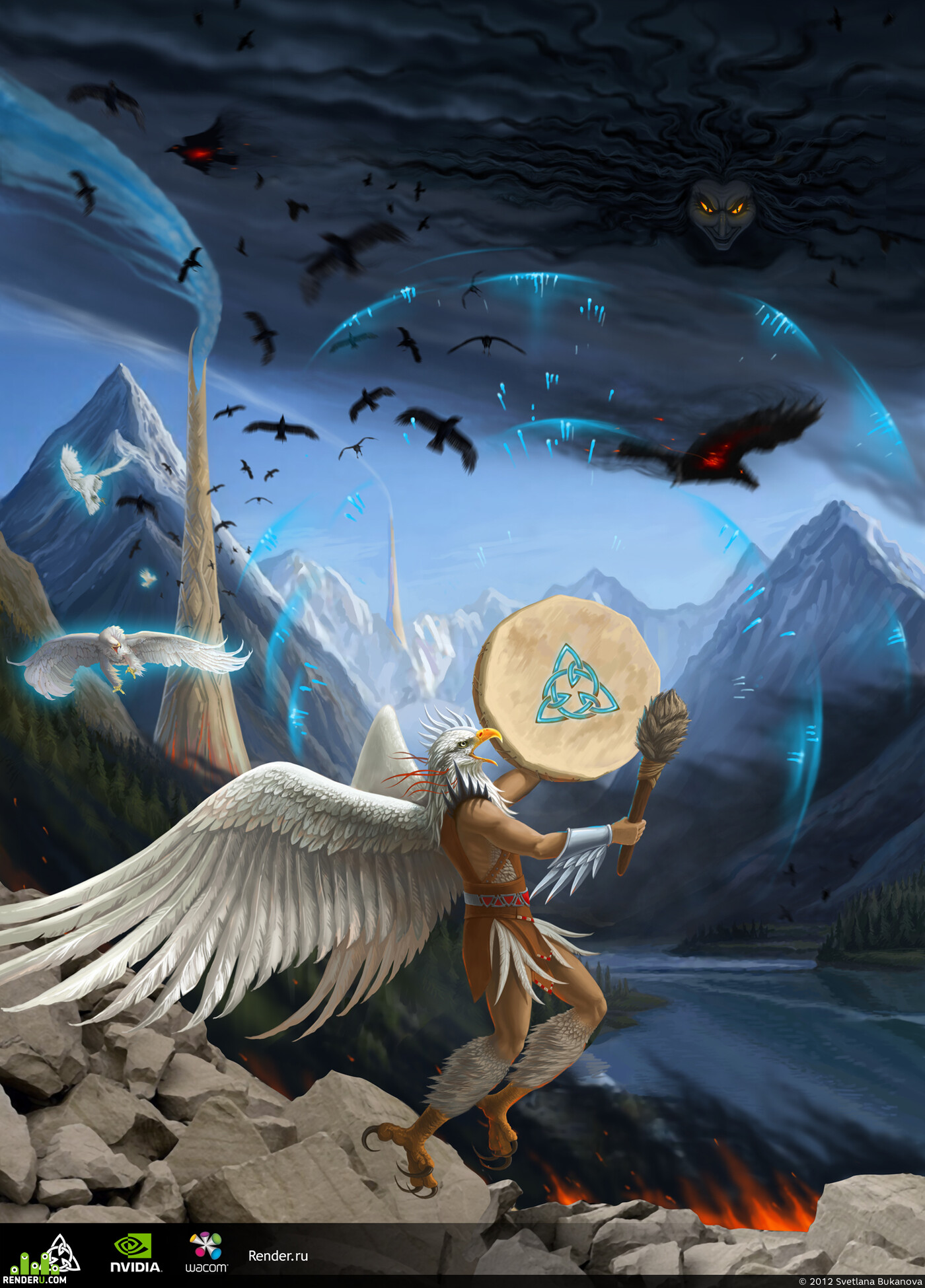 Svetlana Bukanova. Artwork of contest