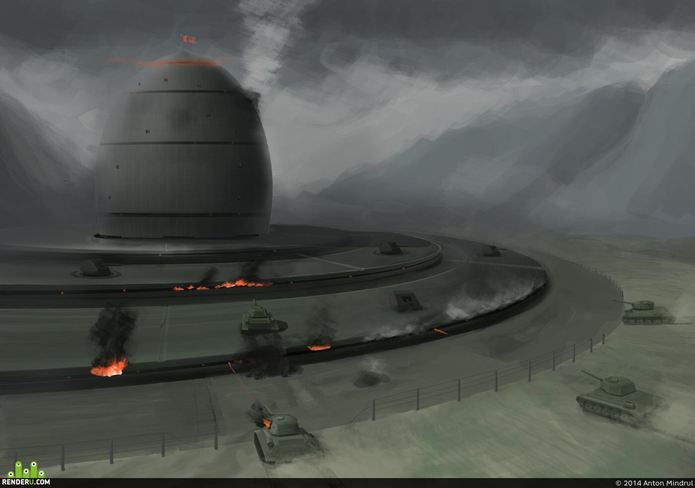 Anton Mindrul. Artwork of contest