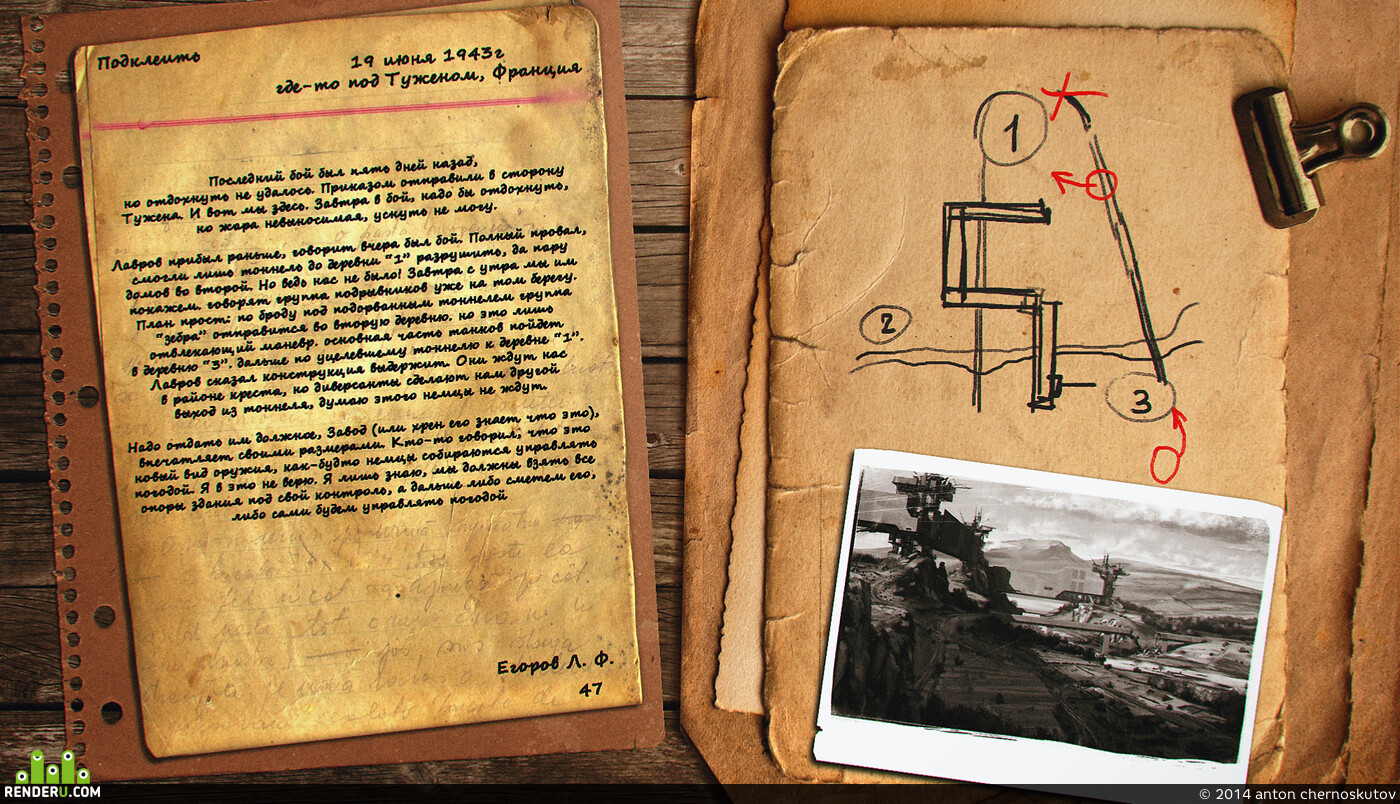 anton chernoskutov. Artwork of contest