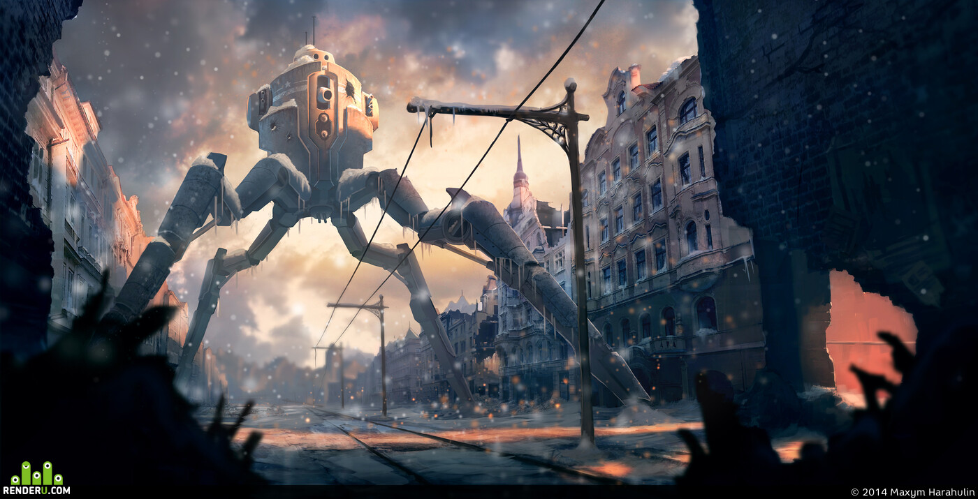 Maxym Harahulin (Maxim Harahulin). Artwork of contest