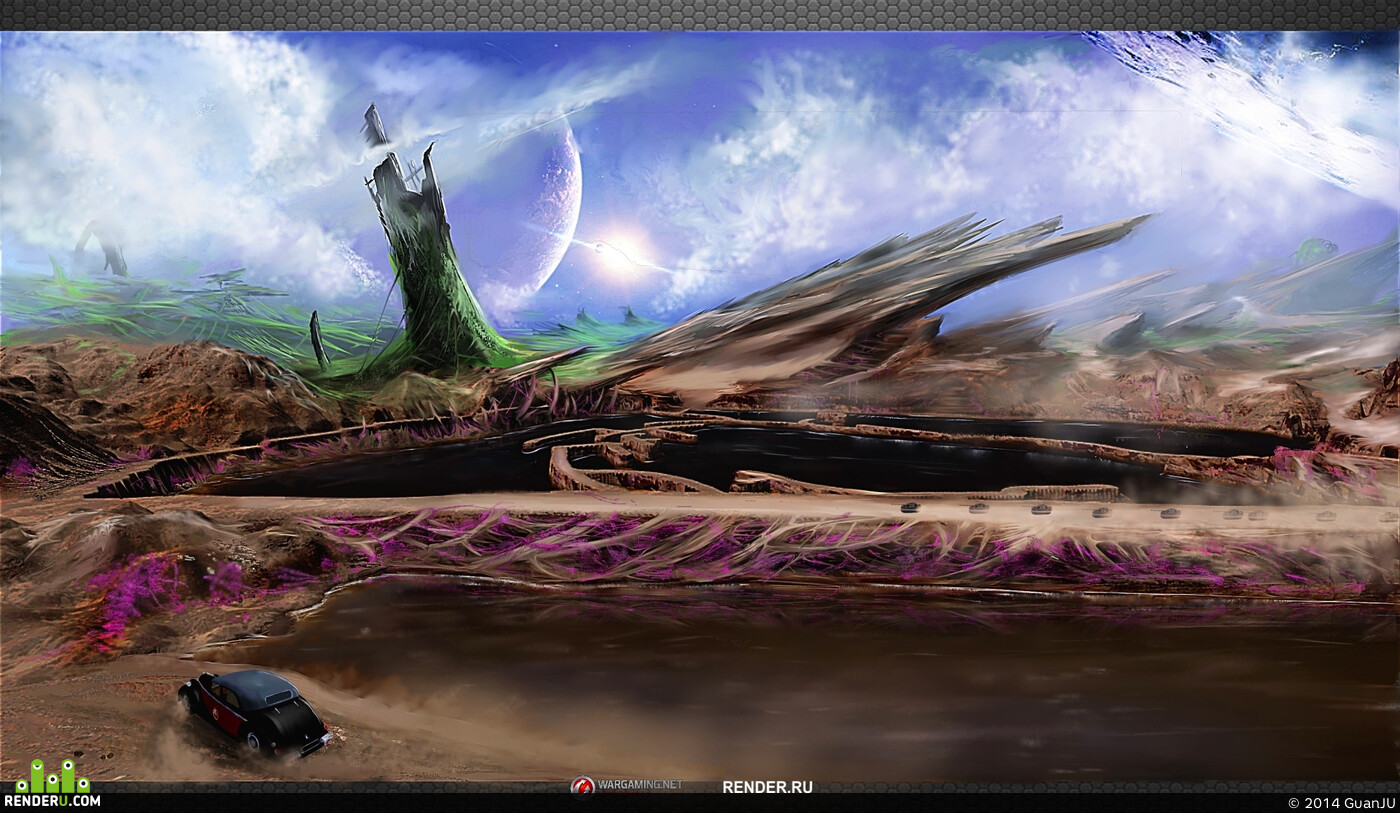 GuanJU. Artwork of contest