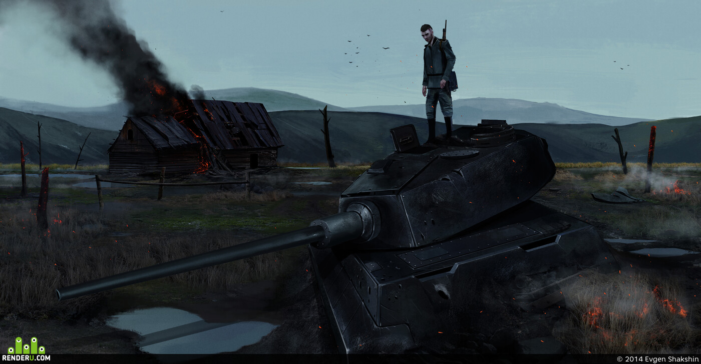 Evgen Shakshin. Artwork of contest
