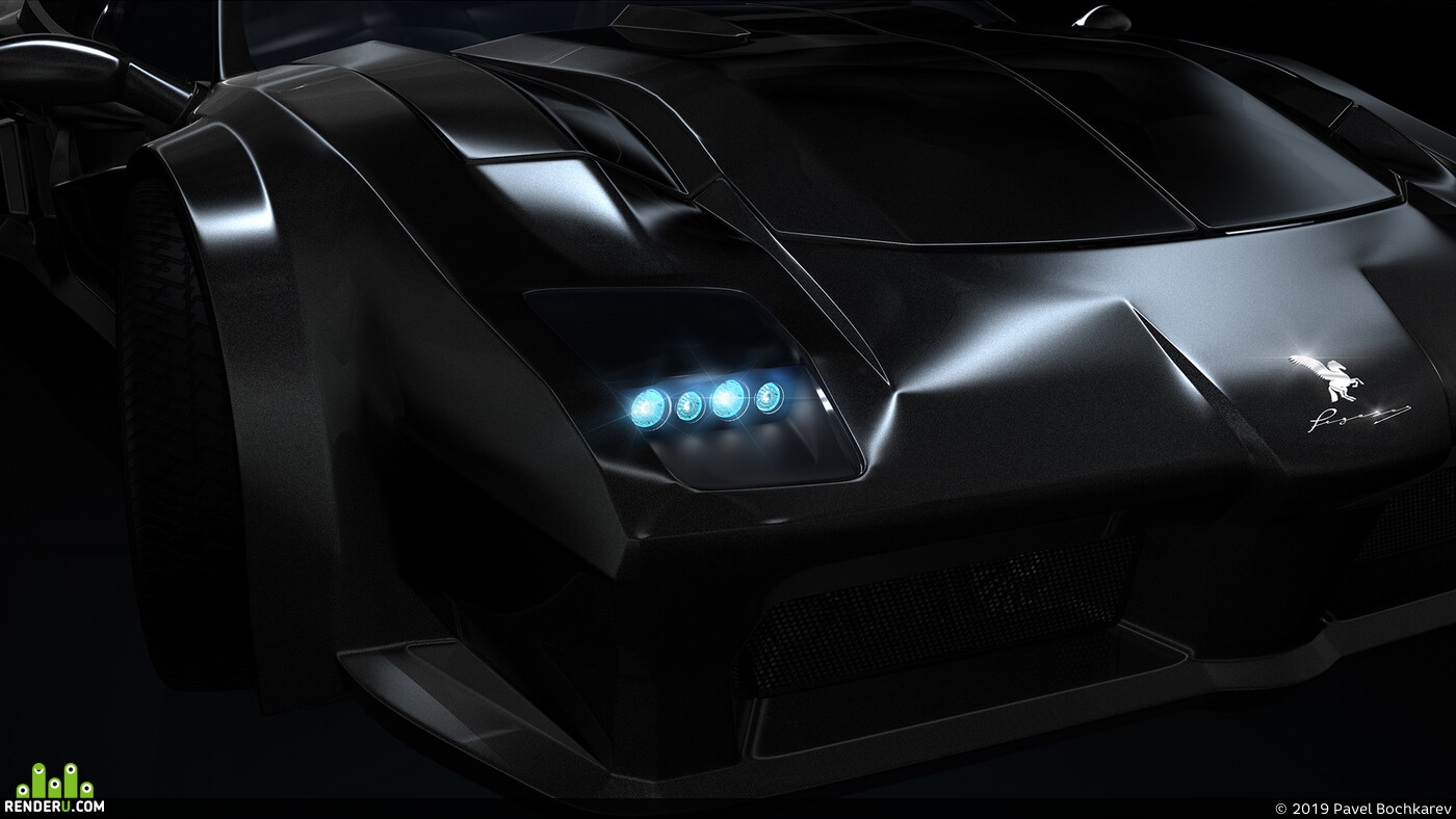 Pavel Bochkarev. Pegasus sport car