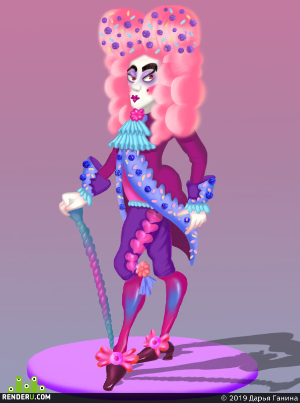 Дарья Ганина. Candy Prince and his Butler