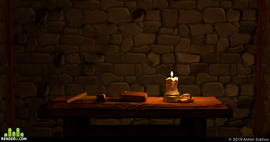 Anton Sukhov. Old desktop