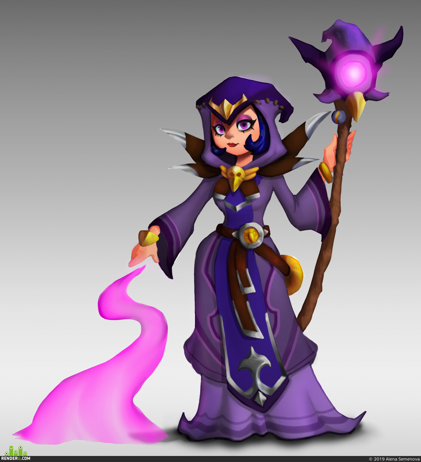 Alena Semenova. Witch