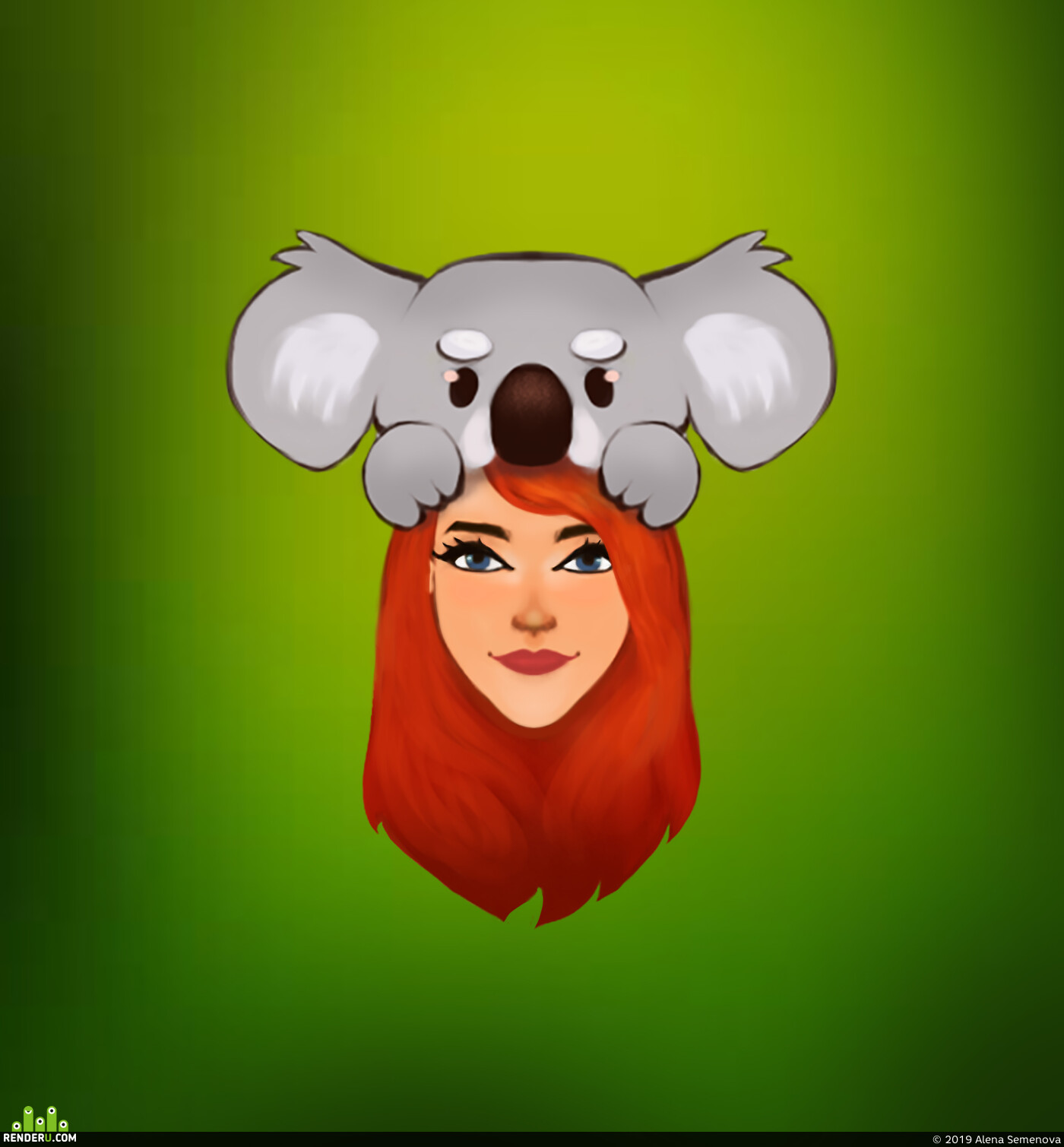 Alena Semenova. Koala