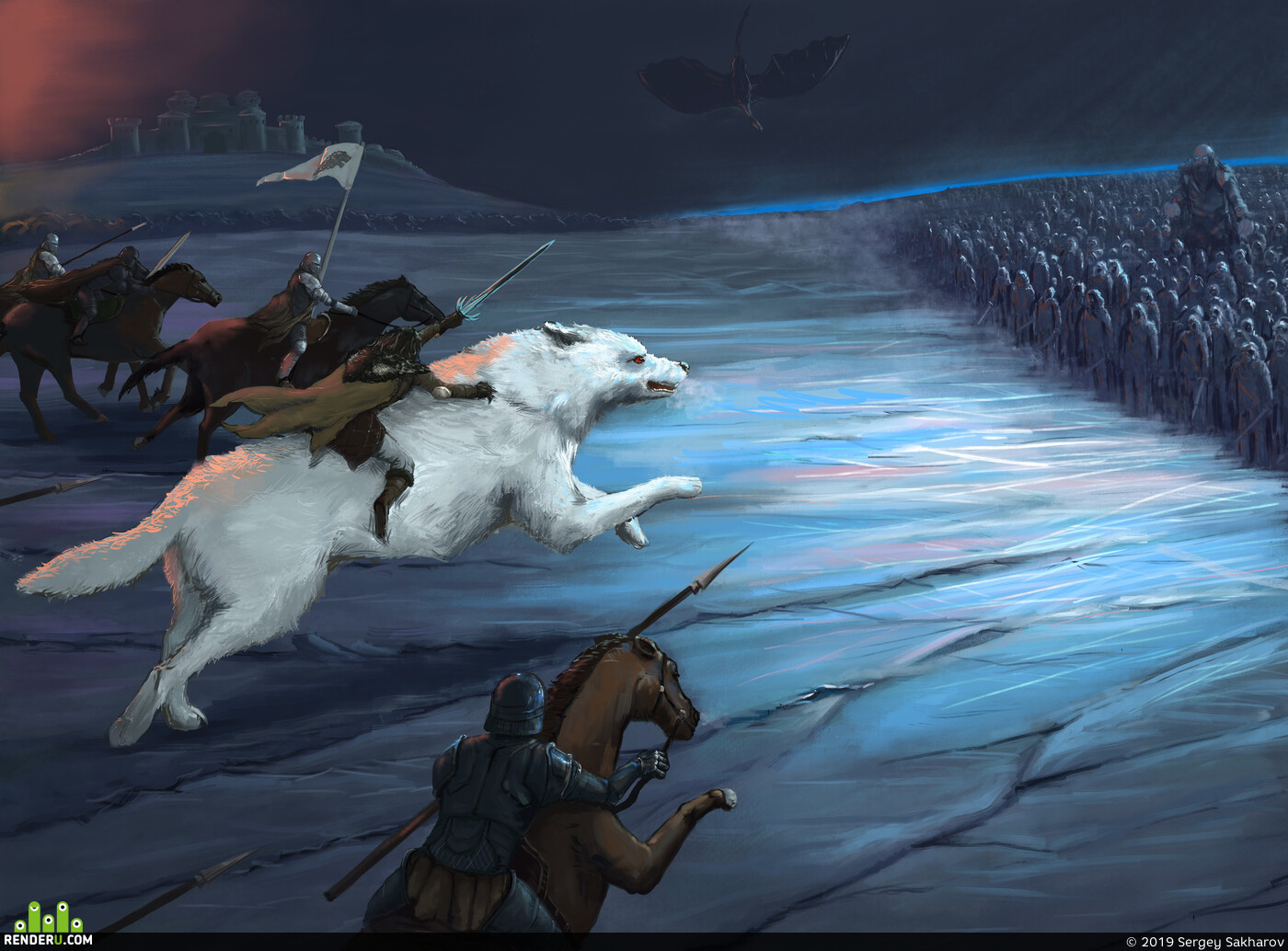 Sergey Sakharov (stabs). Game of thrones. Main battle