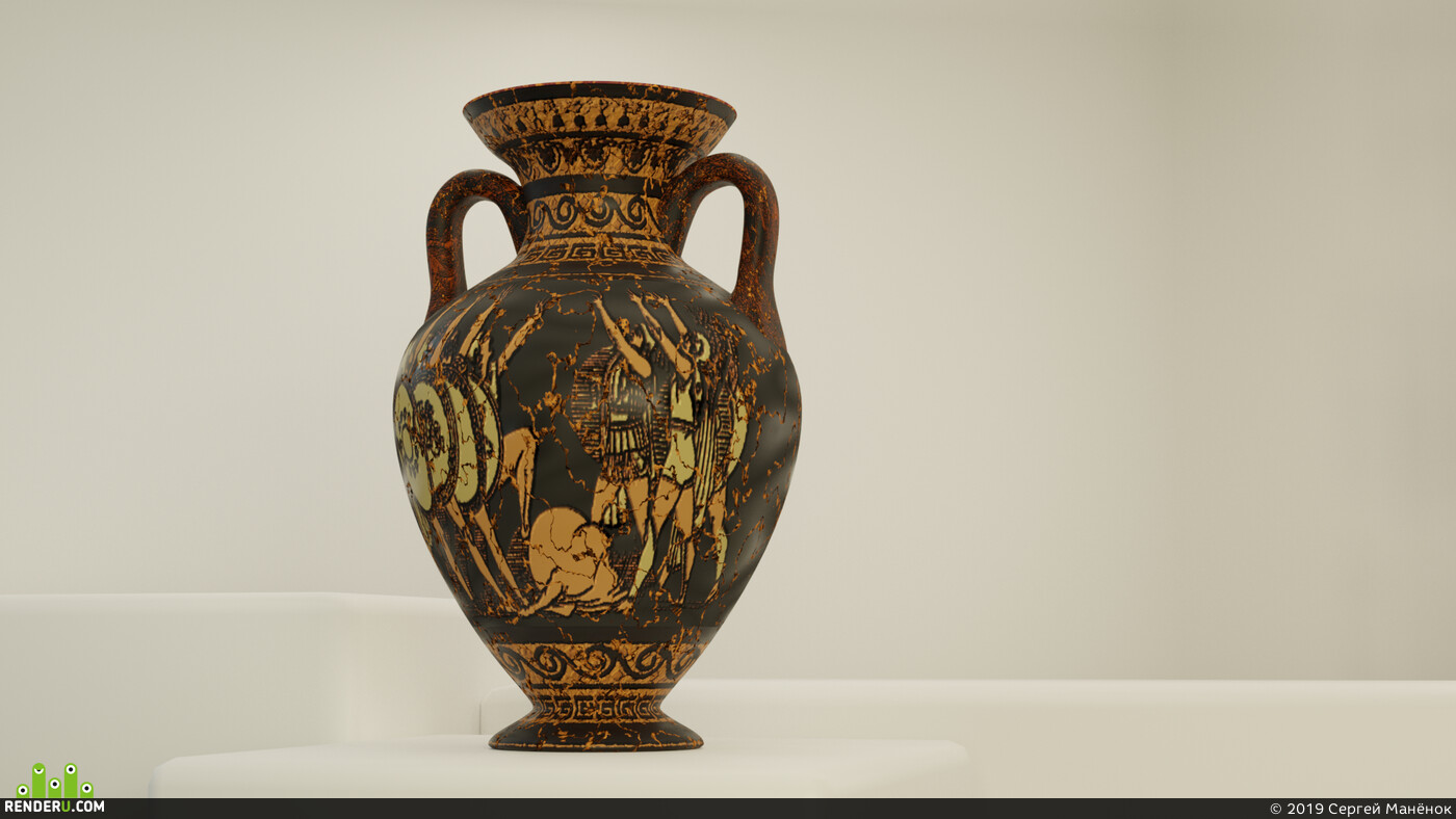 Сергей Манёнок. Greek amphora (1024 samples, 30 thousand peaks)