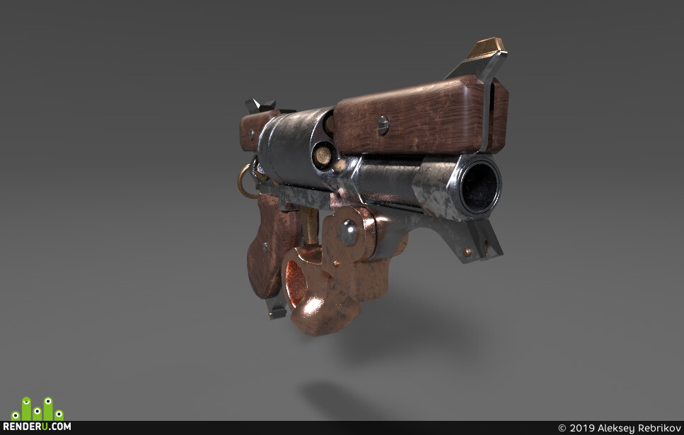 Aleksey Rebrikov. Stimpank pistol