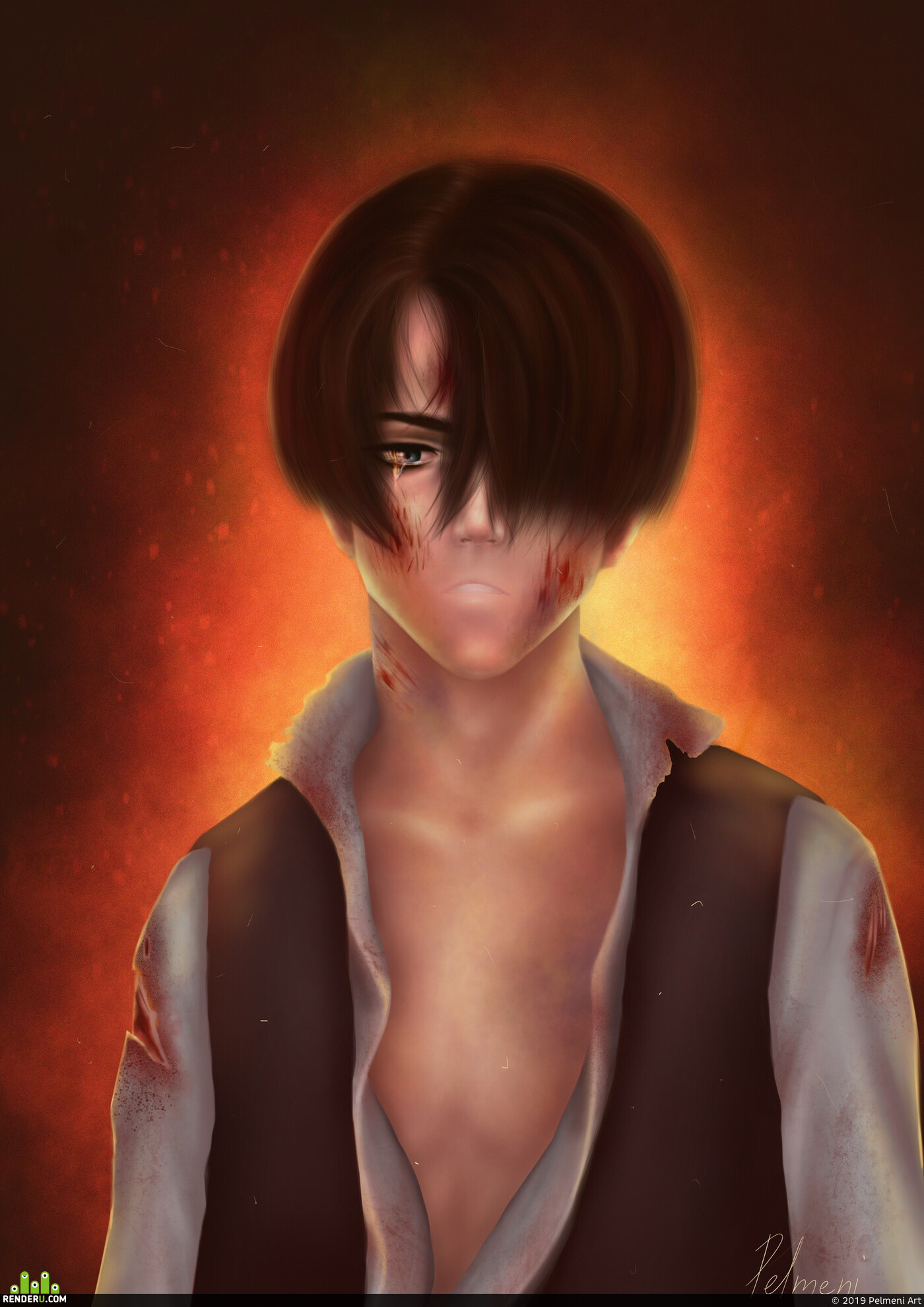 Pelmeni Art. FanArt Levi Ackerman