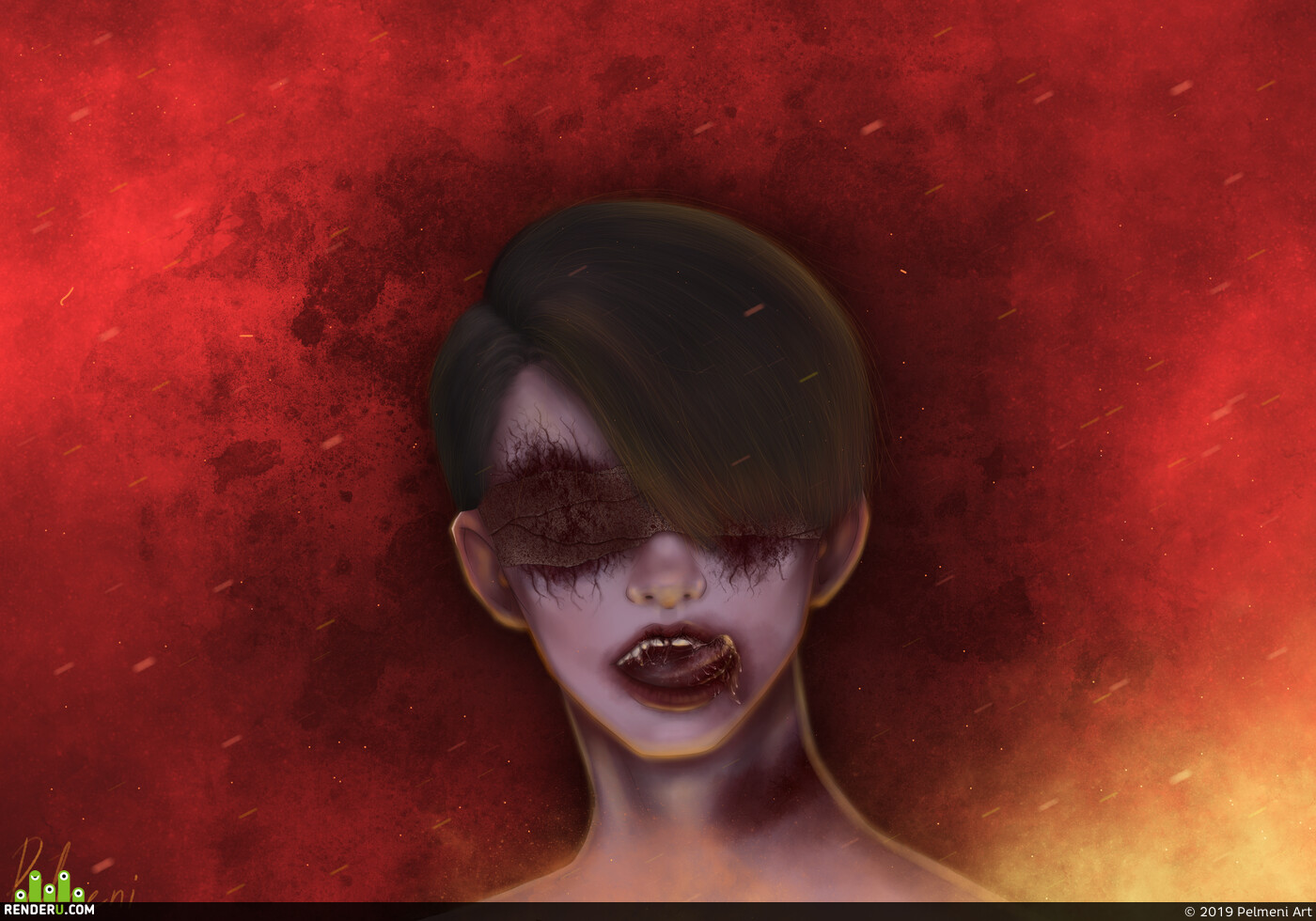 Pelmeni Art. Art vampire