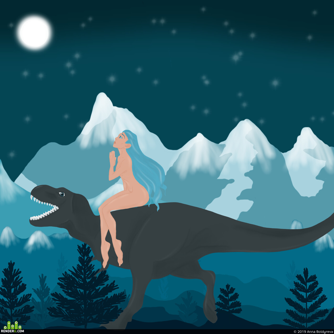Anna Boldyreva. Dino