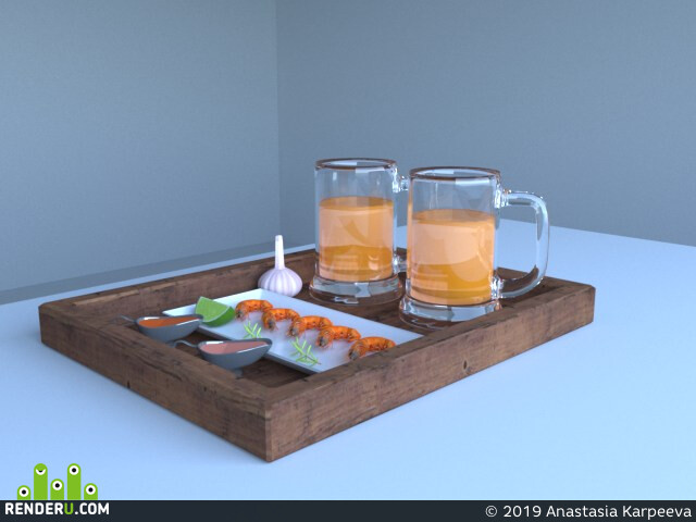 Anastasia Karpeeva. beer set