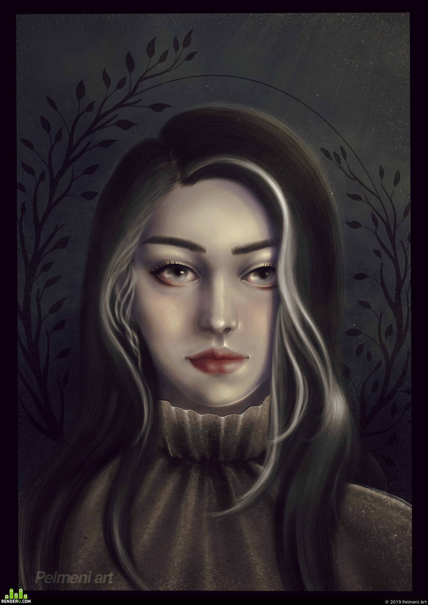 Pelmeni Art. Portrait of a girl