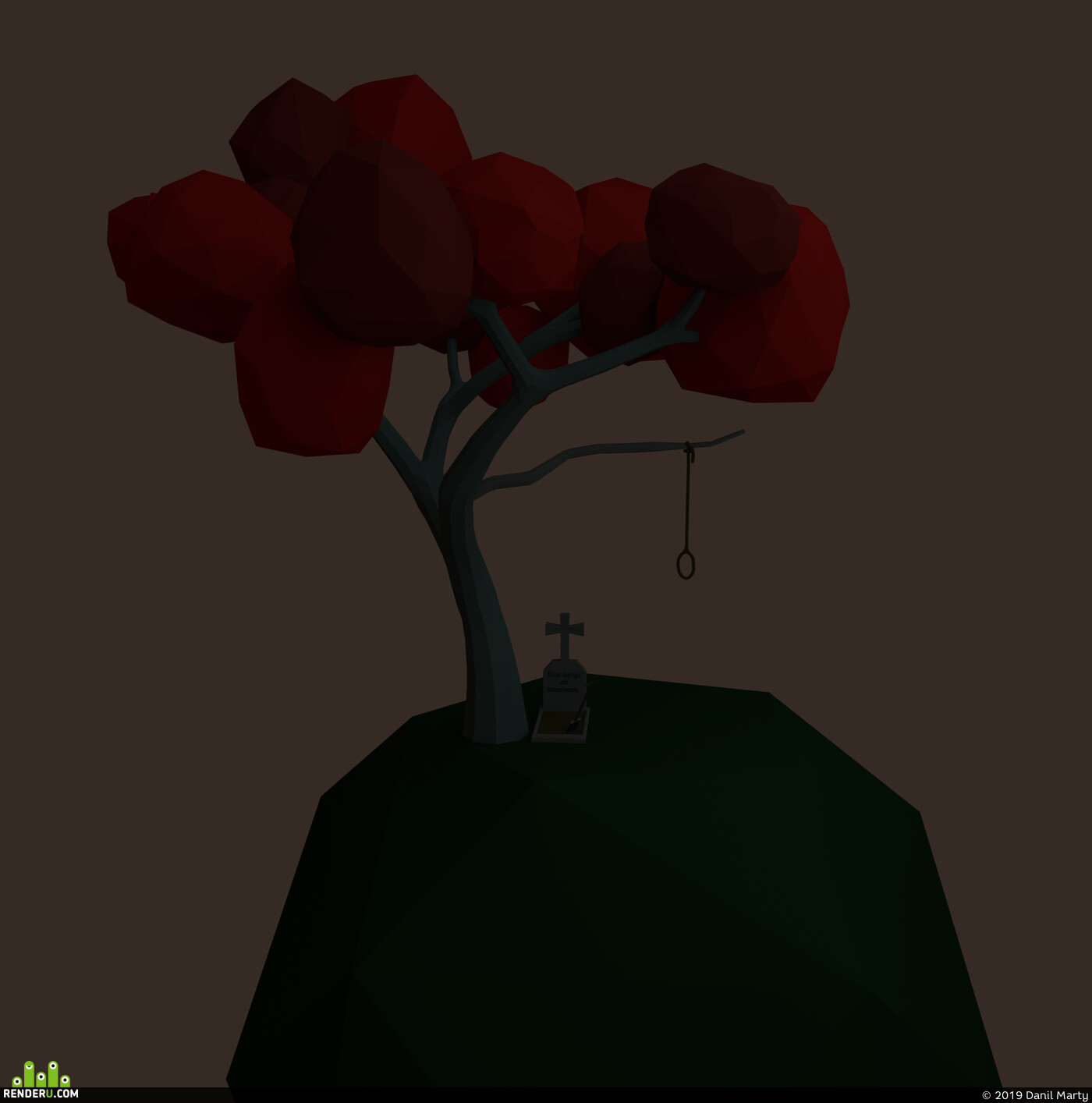 Danil Marty. Sad tree