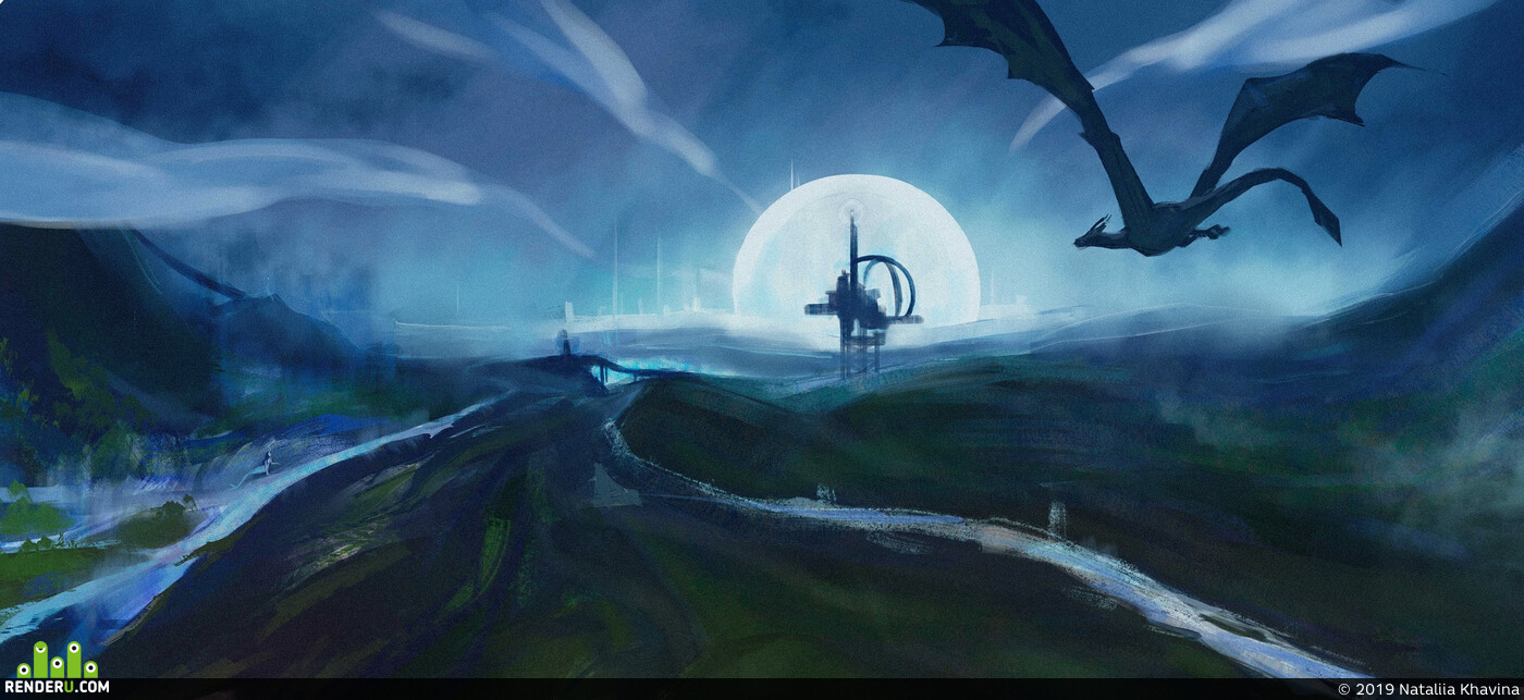 Nataliia Khavina (StashN). magic world