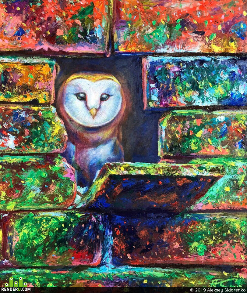 Aleksey Sidorenko (AS^^). Owl