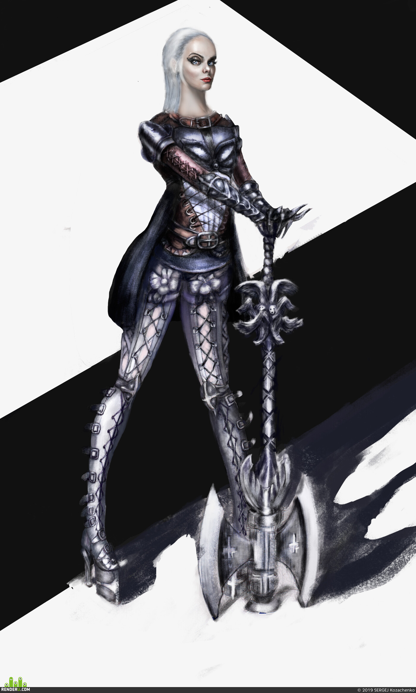 ГGadzik. Quin of clubs