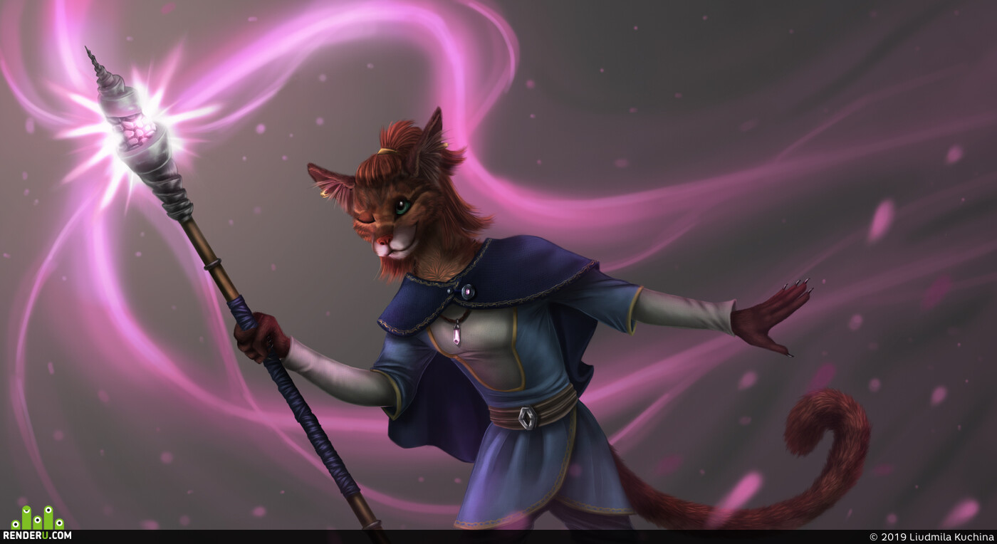 Liudmila Kuchina. Magic staff